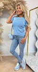 SCHULP T SHIRT 3176 ICEBLUE