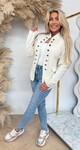 BALMAINATIAN VESTJE CREME
