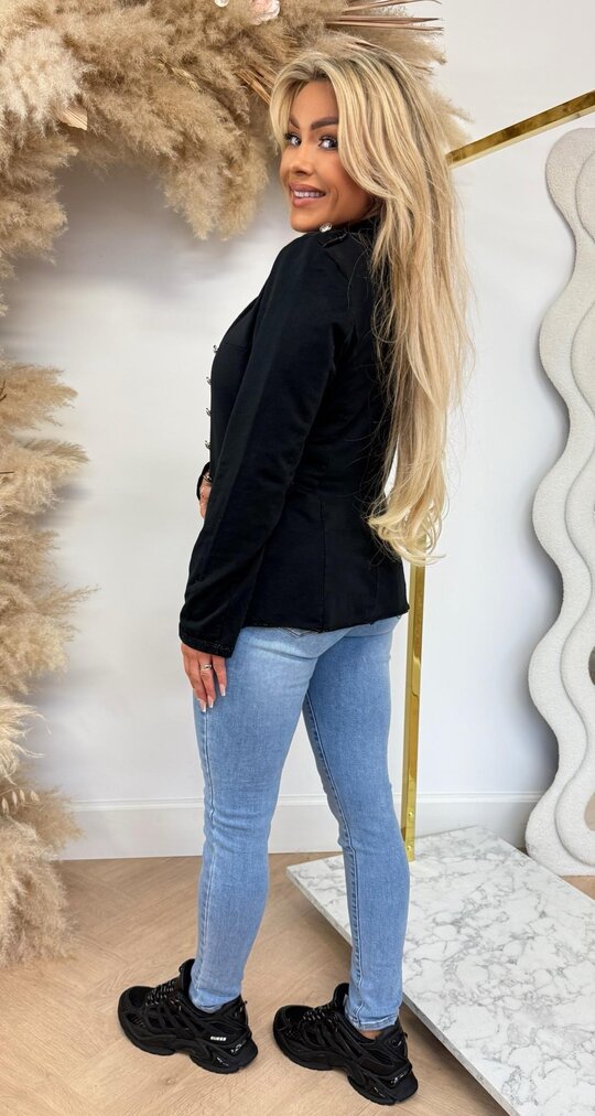 BALMAINATIAN VESTJE BLACK