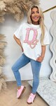 D'R OVERSIZED SHIRT 22783 PINK