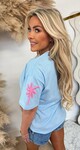 MUSTY PALM TREE 4834 ICE BLUE