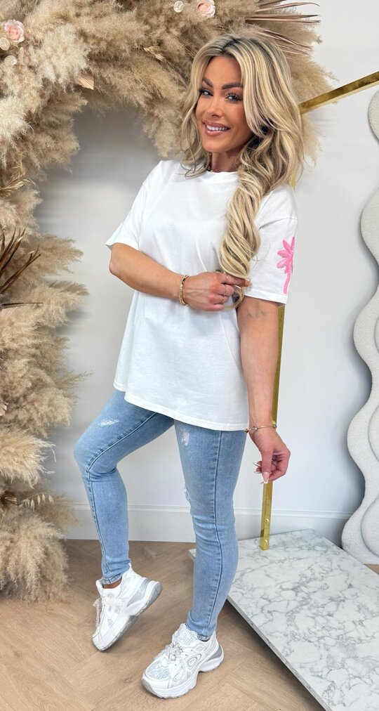 MUSTY PALM TREE 4834 WHITE