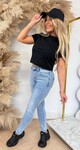 BY SWAN CROPPED TEE 9592 BLACK