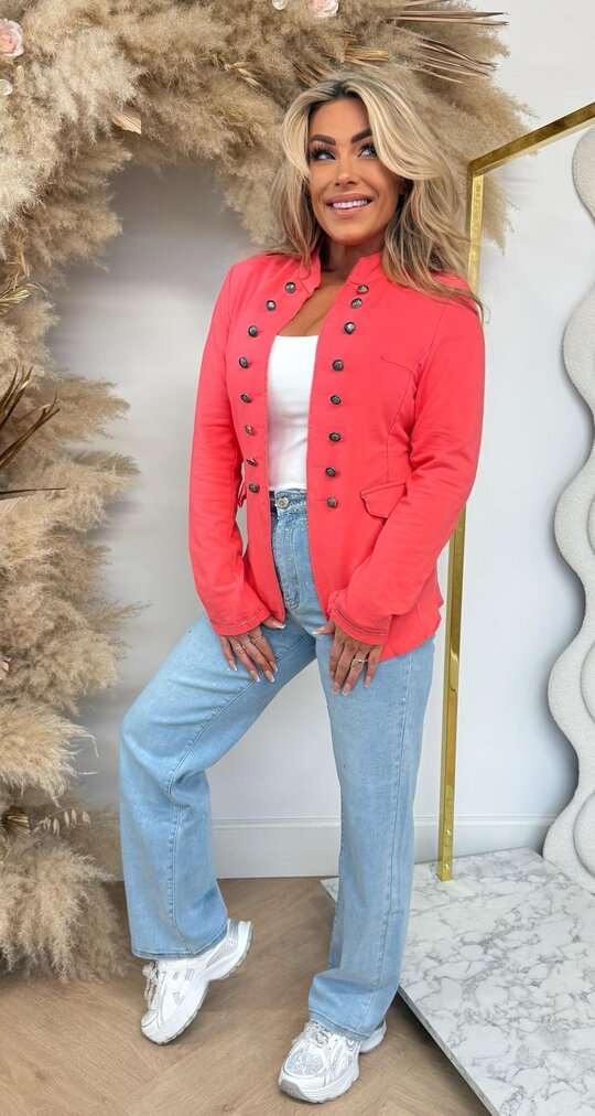 BALMAINATIAN VESTJE CORAL