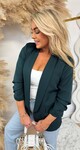 MUSTHAVE CROPPED MOUW BLAZER GUCGREEN