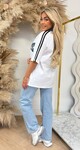 DAILYSTE SHIRT WHITE/DENIM