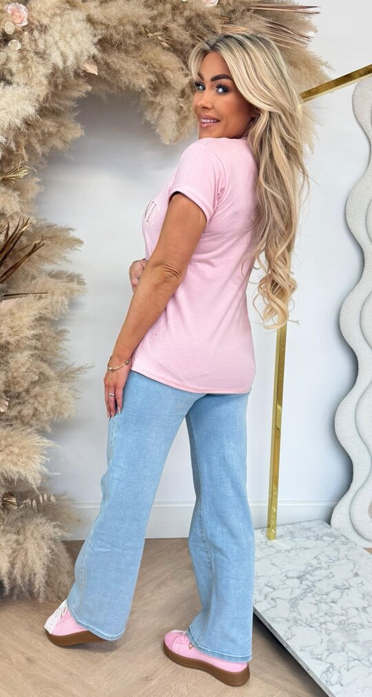 CHAMPAGNE CLUB SHIRT 9755 PINK
