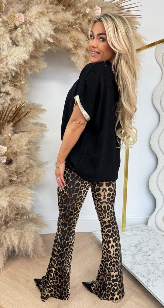 GOLDY V SHIRT BLACK