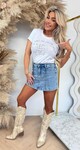 CHAMPAGNE CLUB SHIRT 9755 WHITE