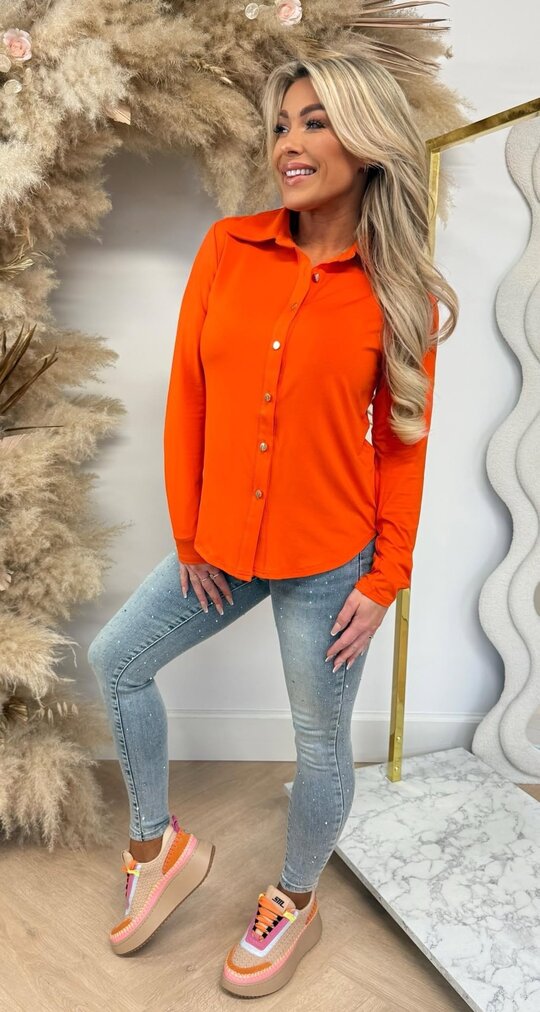BY SWAN TRAVEL BLOUSE 6658 ORANGE