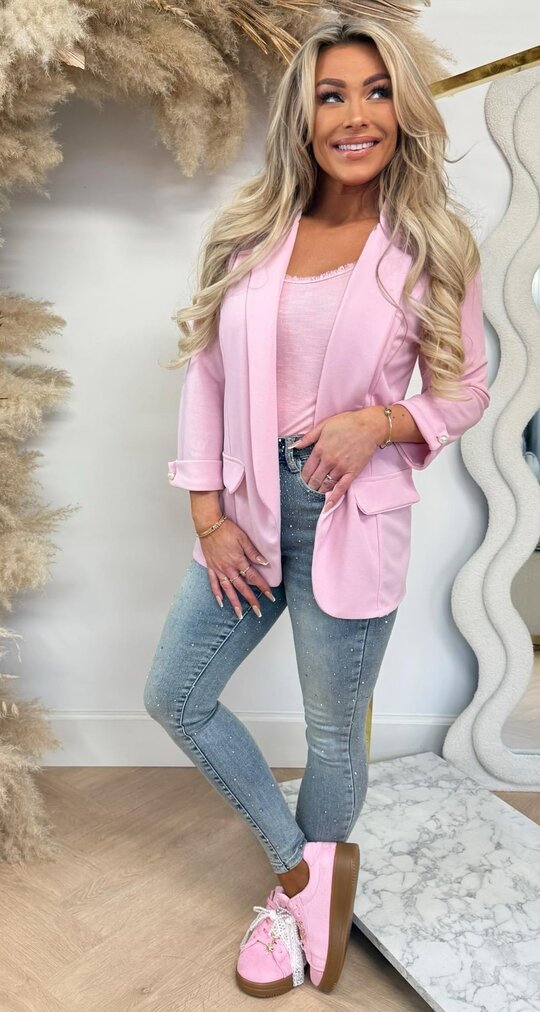 PAREL MOUW VESTJE LIGHTPINK