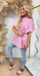 TRENDY BUTTON TOP PINK