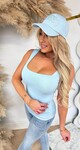 BY SWAN GLITTER TOP 9527 ICE BLUE