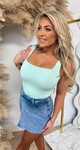 BY SWAN GLITTER TOP 9527 MINT