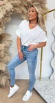 ITALY BUTTON TOP OFFWHITE
