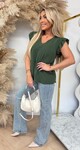 ELISA ROUCHE MOUW TEE ARMYGREEN