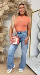 BY SWAN SMALL RIB TOP 8603 ORANGE