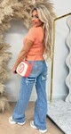 BY SWAN SMALL RIB TOP 8603 ORANGE