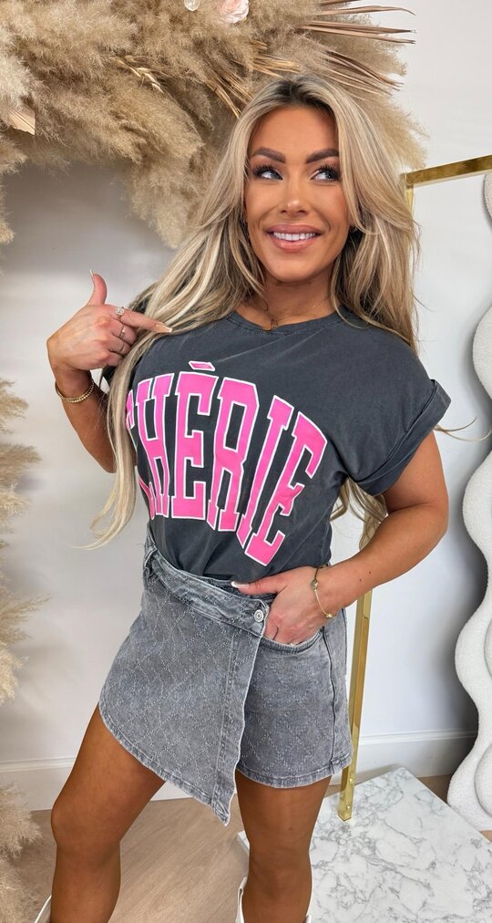 CHERIE TEE 590010-122 GREY