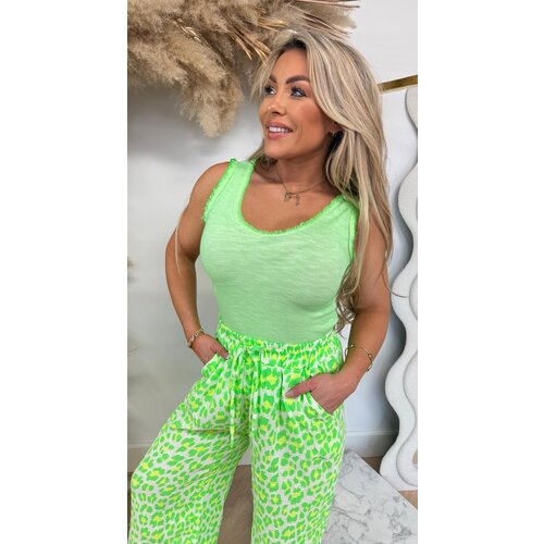 FRAYED TOP LIME FRAYED TOP LIME