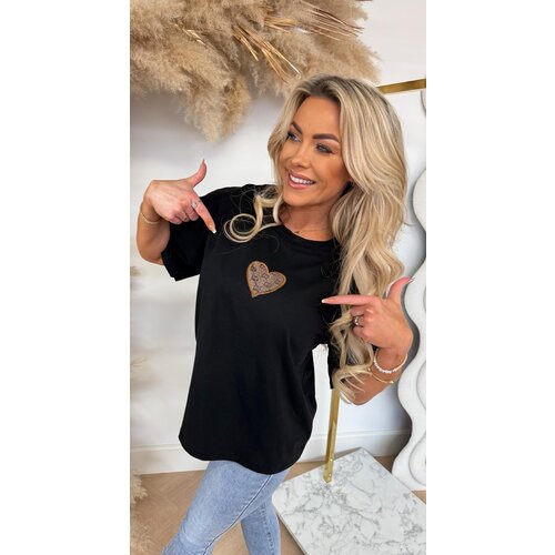 INSPIRED LOVE TEE BLACK INSPIRED LOVE TEE BLACK