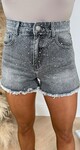 ALL OVER SPARKLING SHORT Y5190-3 GREY