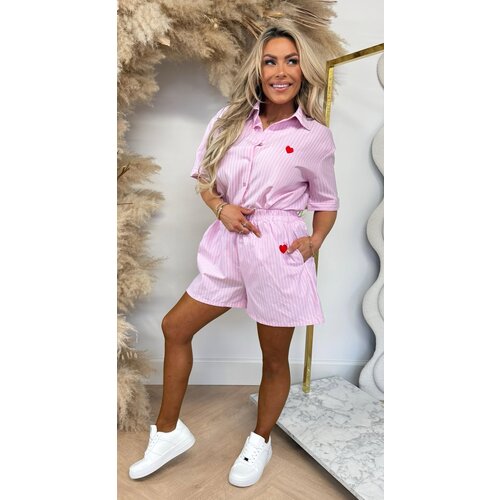 STRIPE LOVE SET CH120 PINK STRIPE LOVE SET CH120 PINK