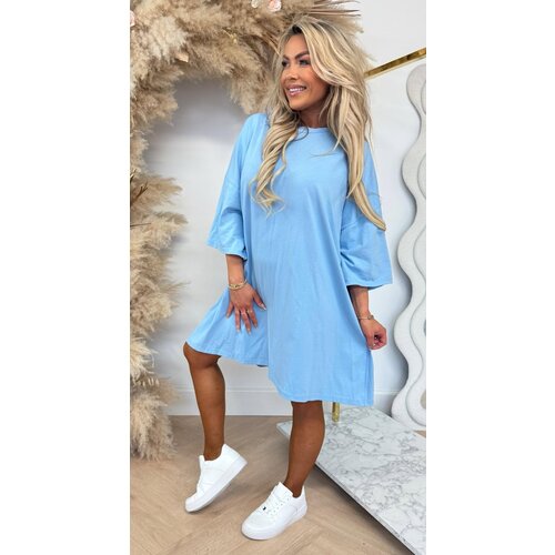 T-SHIRT BASIC DRESS ICE BLUE T-SHIRT BASIC DRESS ICE BLUE