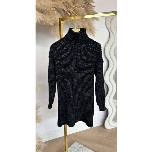 KOL LUREX DRESS BLACK KOL LUREX DRESS BLACK
