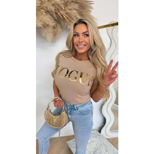 VOGUE SHIRT BEIGE VOGUE SHIRT BEIGE