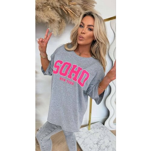 SOHO NEW YORK SHIRT GREY SOHO NEW YORK SHIRT GREY