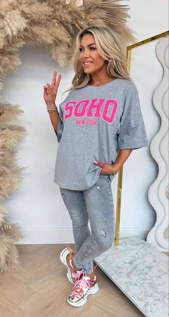 LYDIA SOHO NY SHIRT GREY