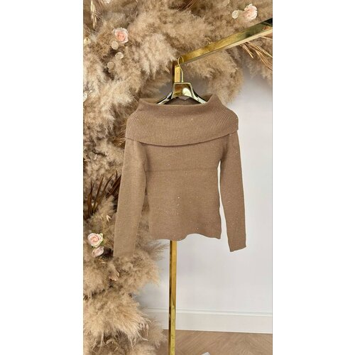 OFF SHOULDER SWEAT TAUPE OFF SHOULDER SWEAT TAUPE