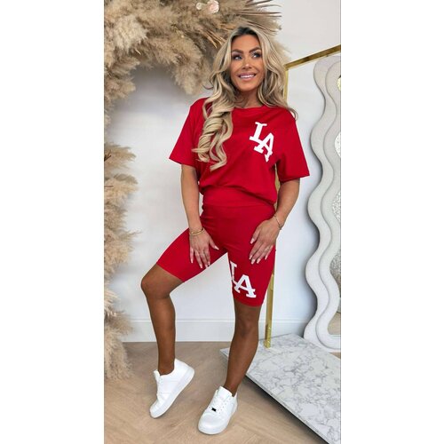 LA BIKER SET 592 RED LA BIKER SET 592 RED