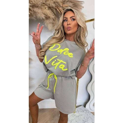 DOLCE VITA SET BEIGE/YELLOW DOLCE VITA SET BEIGE/YELLOW