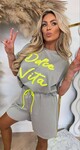 DOLCE VITA SET BEIGE/YELLOW