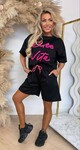 DOLCE VITA SET BLACK/PINK