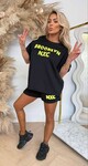 BROOKLYN SET BLACK/LIME