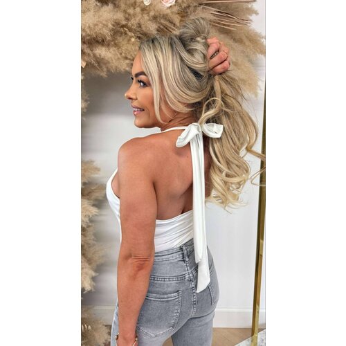 HALTER BASIC TOP OFFWHITE HALTER BASIC TOP OFFWHITE