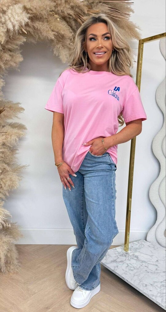 LA CALIFORNIA SHIRT 800150 PINK