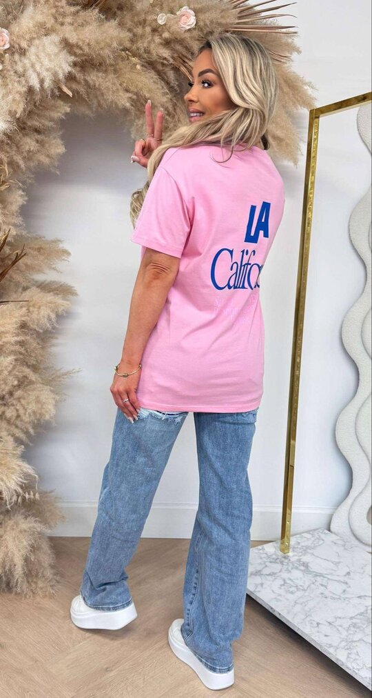 LA CALIFORNIA SHIRT 800150 PINK