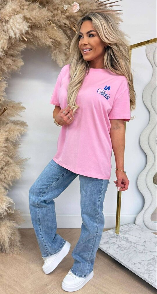 LA CALIFORNIA SHIRT 800150 PINK