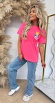 LA DOLCE VITA SHIRT 8011036 NEON PINK