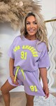 91 LOS ANGELES SET LILA