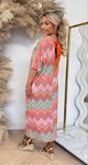 STRIK OVERSIZED SHINE DRESS ORANGE