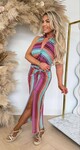 MISSONI HALTER DRESS PINK