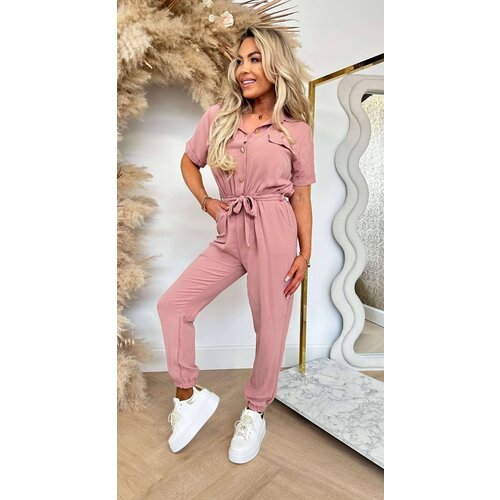 BUTTON JUMPER OLDPINK BUTTON JUMPER OLDPINK