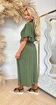 LANA DRESS ARMYGREEN