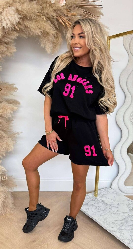 91 LOS ANGELES SET BLACK