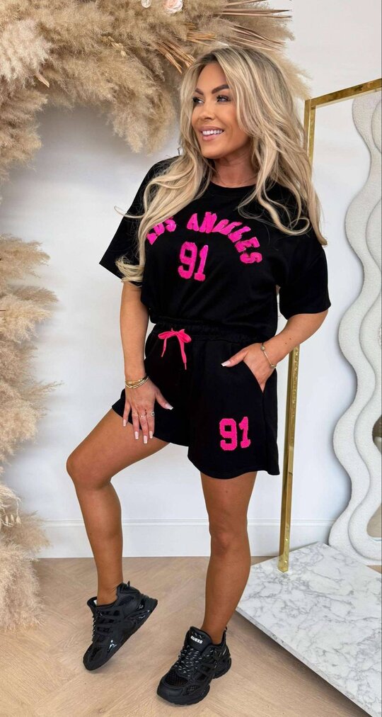 91 LOS ANGELES SET BLACK
